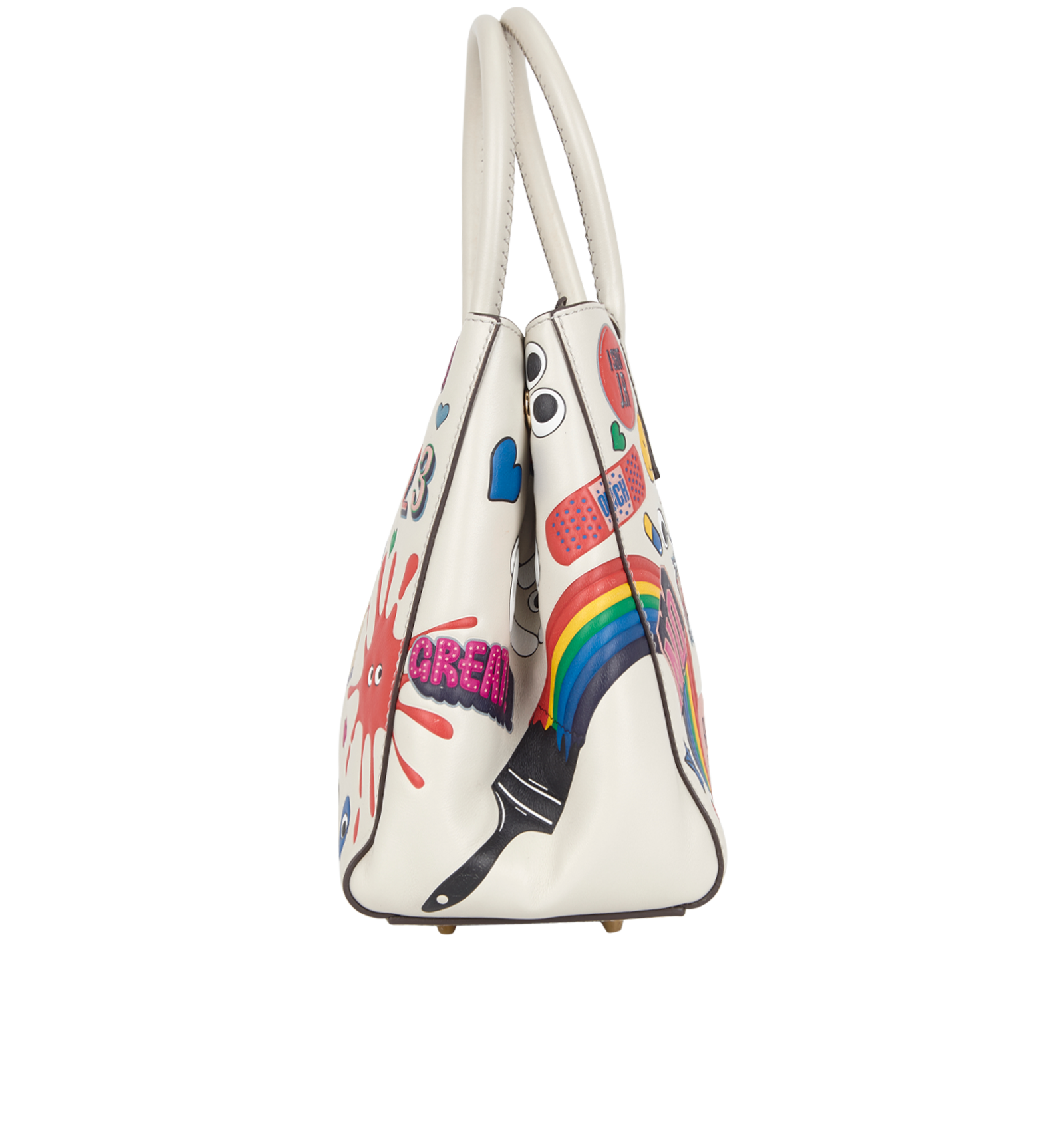 Ebury Maxi Ii Allover Wink Stickers Tote, Anya Hindmarch